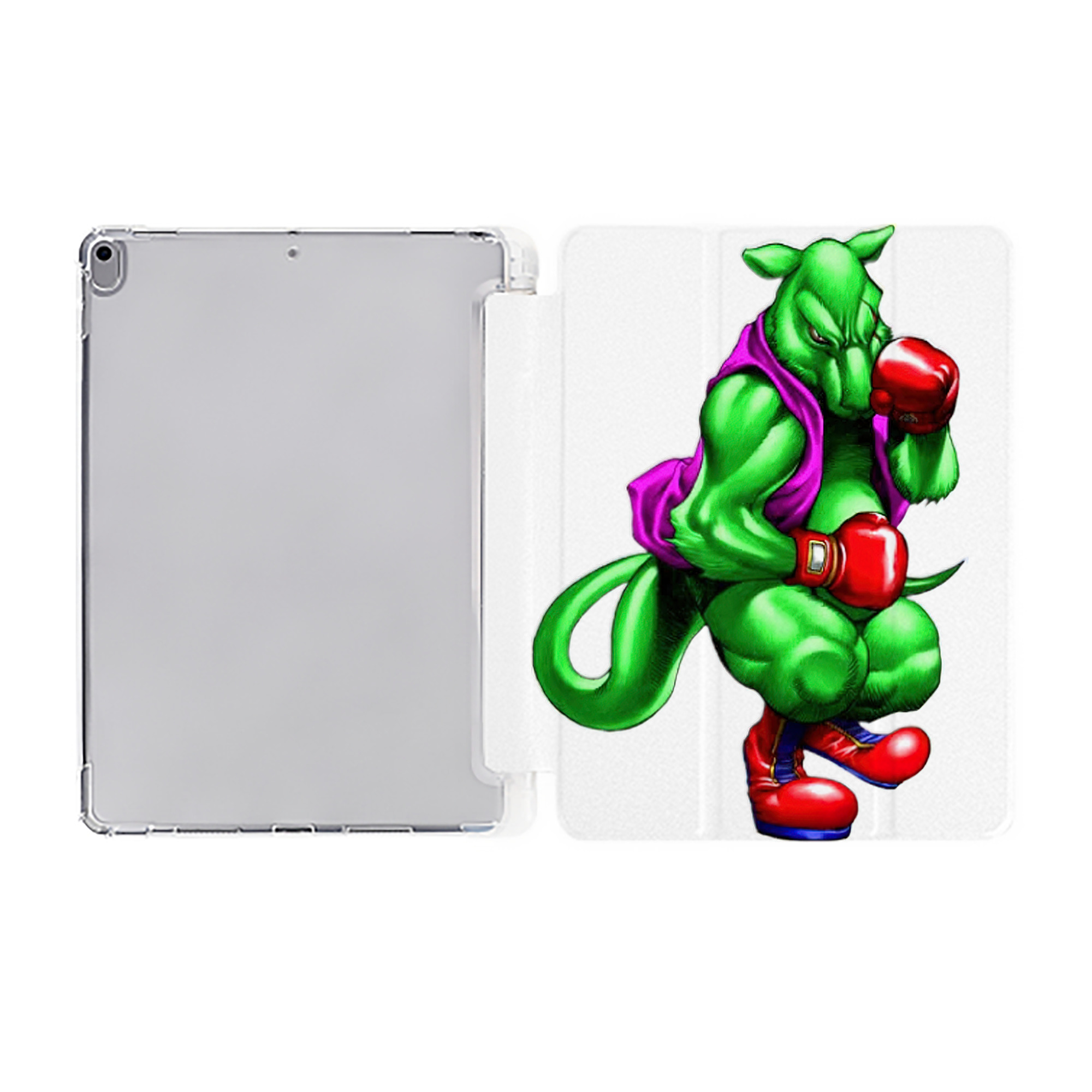 （画像用） 遊☆戯☆王 Yu-Gi-Oh! IPad ケース ペン収納付き 三つ折りスタンド PUレザー×シリコン 対応機種9.5/10.5/10.9インチ